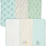 Argos Essentials Disney | Star Wars | Princess Baby Girls' Burp Cloths, Pack of 6